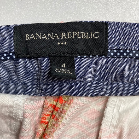 Banana Republic Orange Shorts Size 4 - Picture 3 of 3